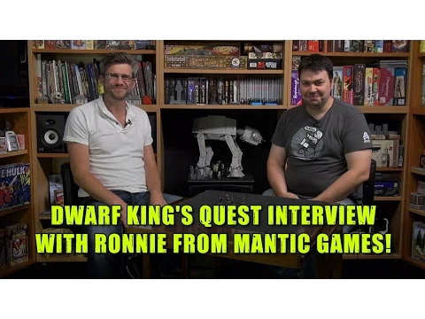 Dwarf King's Quest Interview With Ronnie From Mantic Games