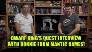 Dwarf King's Quest Interview With Ronnie From Mantic Games