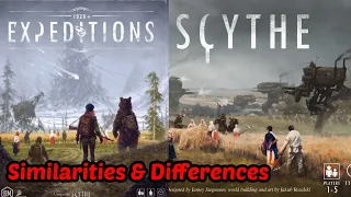 Expeditions Vs Scythe - Similarities & Differences