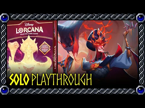 Solo Playthrough | Lorcana Illumineer's Quest - Palace Heist