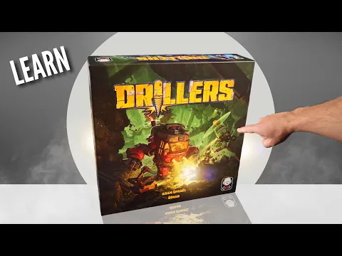 Drillers | Solo Playthrough & Tutorial (Learn to Play)