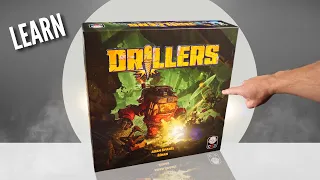 Drillers | Solo Playthrough & Tutorial (Learn to Play)