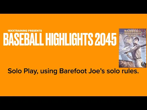 BH2045 Barefoot Joe solo Rose solo rules - Game 1