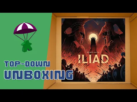 Iliad Unboxing (4K) // Two-Player Knizia from Bitewing Games