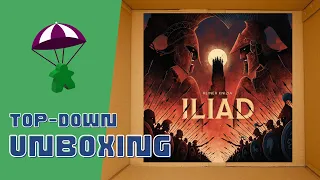 Iliad Unboxing (4K) // Two-Player Knizia from Bitewing Games