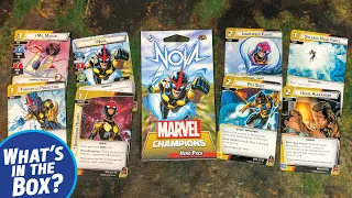 NOVA Hero Pack Unboxing for Marvel Champions the Card Game