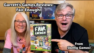 Play Cards and Collect Loot at Essen - Garrett's Games Reviews Fair Enough from Skellig Games