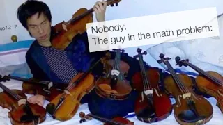 If Eddy had 9 violins...??