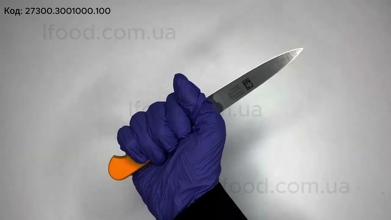 Нож для овощей Icel Classica 100 мм синий 27600.3001000.100