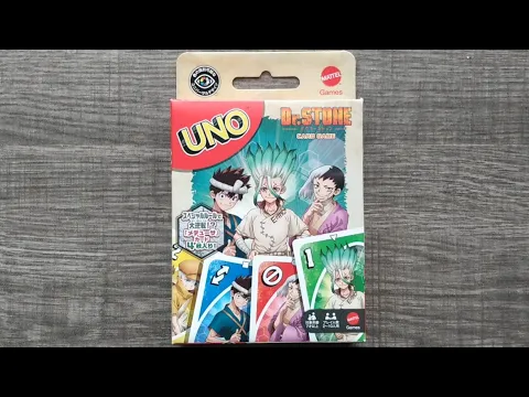 UNO Anime Dr. Stone Card Game