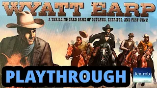 Wyatt Earp Board Game | Playthrough