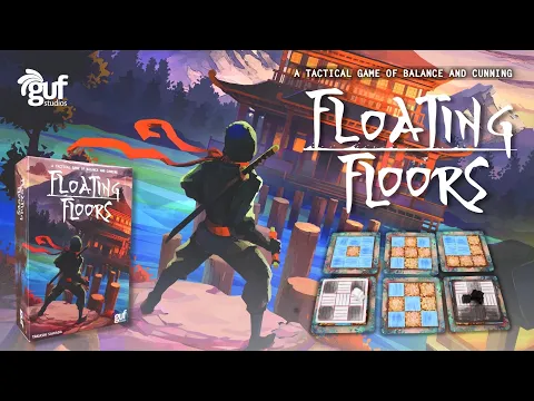 Floating Floors - A Tactile Strategy Game of Balance and Cunning (1.5 mins preview)
