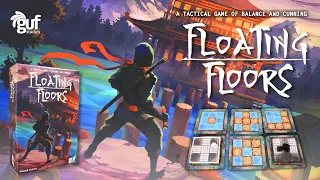 Floating Floors - A Tactile Strategy Game of Balance and Cunning (1.5 mins preview)