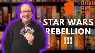 Best Board Games Ever | Board Game Geek Top 10 | Star Wars Rebellion