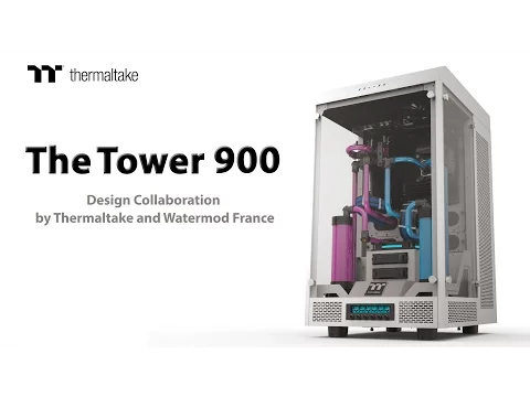 Video zu Thermaltake The Tower 900 schwarz