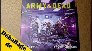 Déballage de Army of the Dead