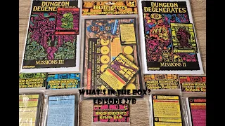 What's In the box? Ep27b - Expansions for Dungeon Degenerates from 5th Edition Kickstarter Unboxing