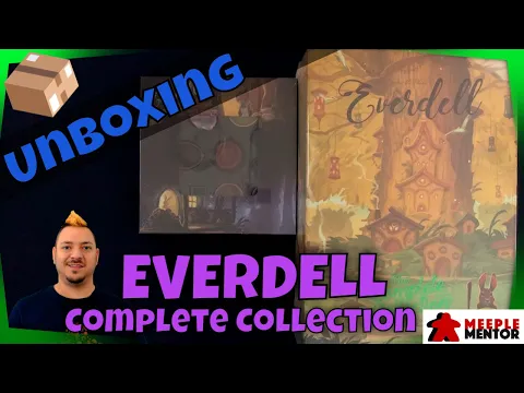 Unboxing Everdell the Complete Collection