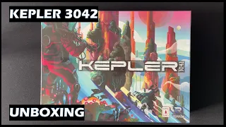Unboxing Kepler 3042 Board Game