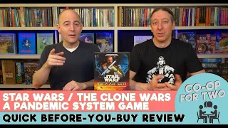 Star Wars The Clone Wars (Pandemic Game): Quick Before-you-buy (10min @4k)