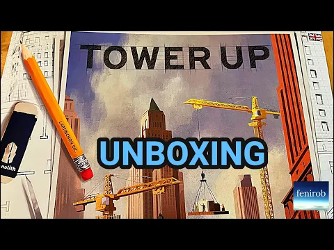 Tower Up Board Game | Unboxing (No Talking)