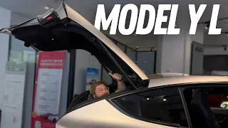Tesla Model Y L - My First Look! Great For Small Families