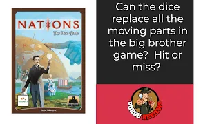 Nations the Dice Game by Purge Reviews: Can the dice replace most of the game play from the big game