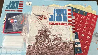 Iwo Jima: Hell on Earth (Neva Wargames) - Unbox & First Look from New Wargame Publisher