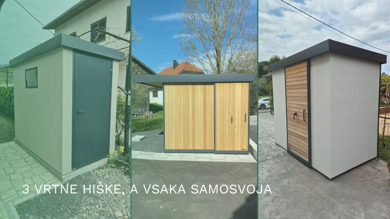 Tudi manjše hiške imajo lahko svoj unikaten značaj