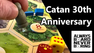 NEW Catan the Game 6th Edition Unboxing | Settlers of Catan 30th Anniversary Reprint | Sponsored