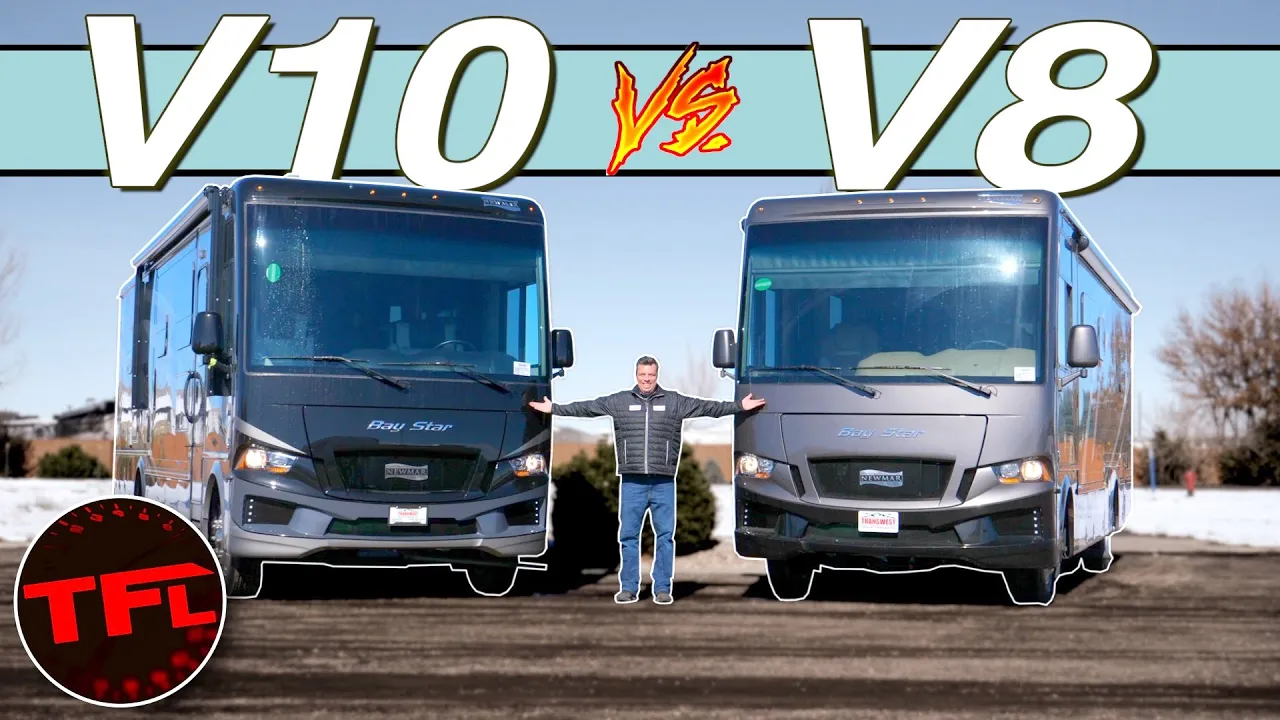 This New Motorhome Is THE WAY to Go! Here Is How the V8 RV Compares to the Older V10