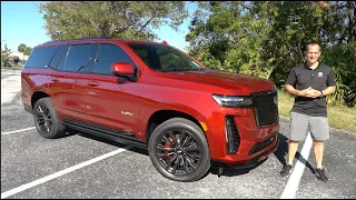 Is the Cadillac Escalade-V a BETTER supercharged SUV than a 2025 Durango Hellcat?