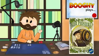 Booghy plays... Bier Pionere(2p, Rules, Playthrough, Review)