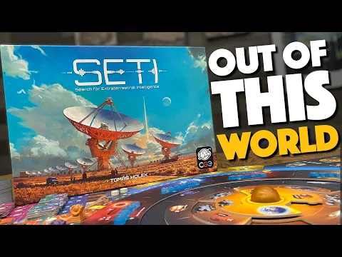 We Just Played SETI - One of the Best Games of the Year!