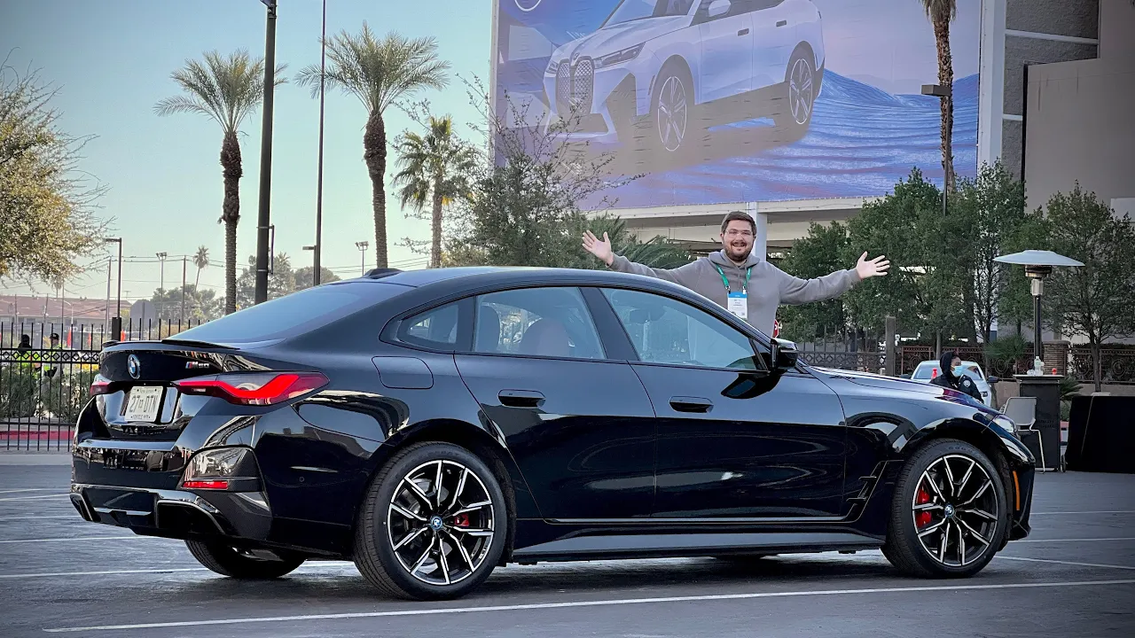 I Drive The Electric BMW i4 M50 For The First Time!