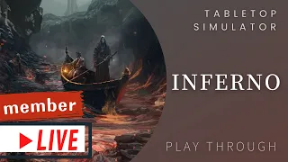 肥龍實況➤Inferno (暫: 但丁神曲: 與神同行) | 但丁&維吉爾:「JACKPOT!」 一起把人送入地獄九環之中吧! #桌遊 #隨意玩