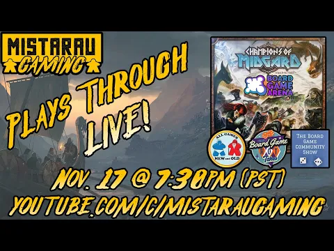 Mista Rau Gaming LIVE! Champions of Midgard