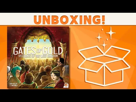 Viscounts of the West Kingdom: Gates of Gold Expansion - Unboxing!