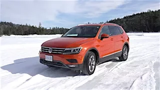 VW Tiguan winter drive