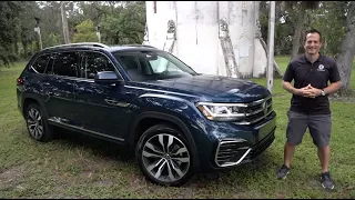 Is the updated 2021 VW Atlas a BETTER SUV than the Kia Telluride?