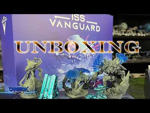 Is This The Most Beautiful Board Game Ever? ISS Vanguard Unboxing - Awaken Realms
