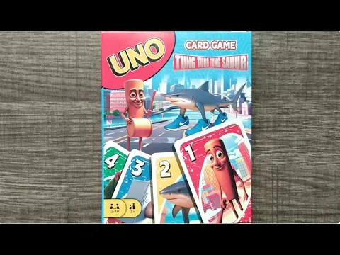 UNO Tung Tung Tung Sahur Card Game