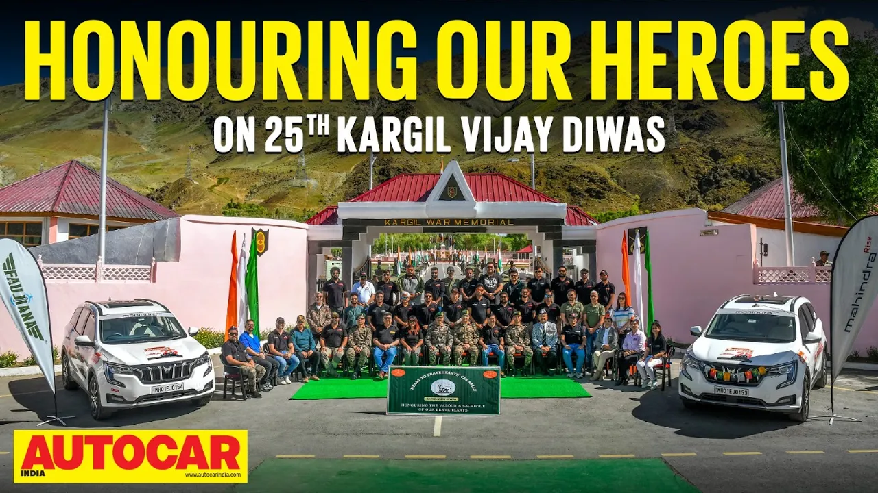 Hearts To Bravehearts: Over 10,000km in Mahindra SUVs to Kargil for Vijay Diwas | @autocarindia1