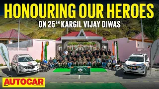 Hearts To Bravehearts: Over 10,000km in Mahindra SUVs to Kargil for Vijay Diwas | @autocarindia1