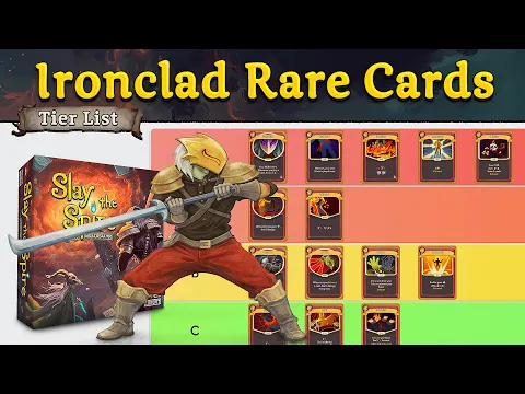 All Ironclad Rare Cards | Tier List & Analysis | Slay the Spire: The Board Game