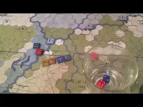 GMT's US Civil War Play through - 1861 Fall Phase 2