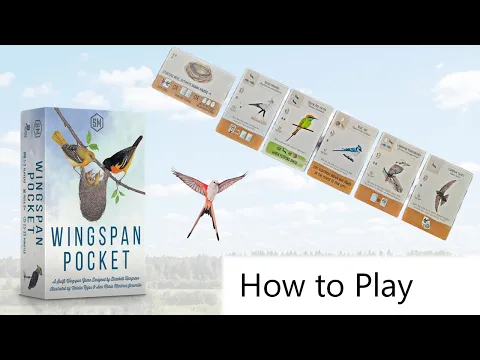 Wingspan Pocket - Board Game Rules - how to play