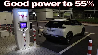 Peugeot e-2008 - Ionity charging 5 to 90%