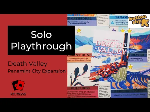 Solo Playthrough | Death Valley Panamint City Expansion (Button Shy Games)
