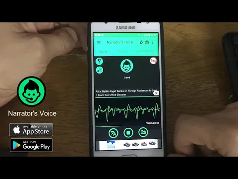 Видео Narrator's Voice